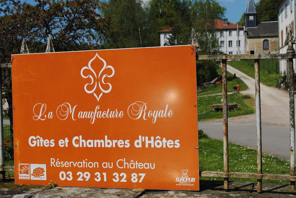 La Manufacture Royale Villa Bains-les-Bains Exterior foto